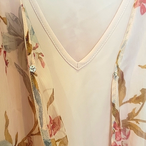 NWT VINCE CAMUTO peachbellini blouse - Picture 6 of 14